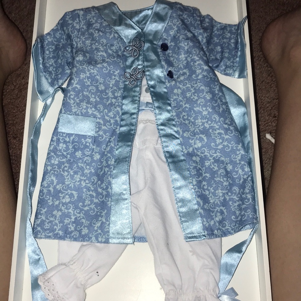 American girl doll nightgown and robe